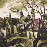 Eduard Rüga, Võru, 1937, värviline puugravüür