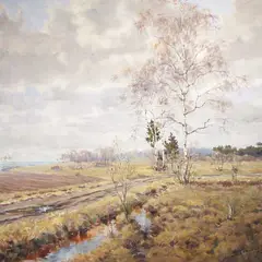 Boris Ottenberg, Kevadised kased, 1944, õli, lõuend