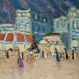 Konrad Mägi, Dieppe´i motiiv, 1911, õli, papp