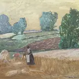 Lepo Mikko, Rukis, 1947, õli, vineer