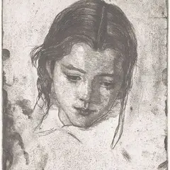 Aino Bach, Väike Leena, 1959, pehmelakk