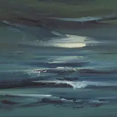Jaan Elken, Vaikne meri, 1988, õli, lõuend