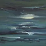 Jaan Elken, Vaikne meri, 1988, õli, lõuend