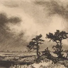 Ott Kangilaski, Laukad, 1958, kuivnõel