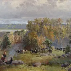 Richard Sagrits, Sügis, 1952 - 1954, õli, lõuend