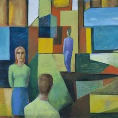 Nikolai Guli, Sadam, 1972, õli, lõuend
