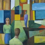 Nikolai Guli, Sadam, 1972, õli, lõuend