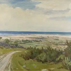 Johannes Võerahansu, Saaremaa rand, 1959, õli, lõuend