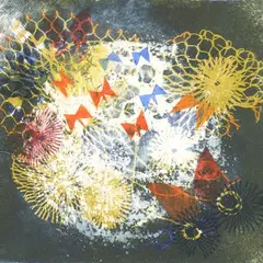 Karin Luts, Kompositsioon, 1970 - 1980, värviline söövitus