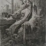 Ott Kangilaski, Tooge saag!, 1958, ofort