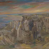 Felix Randel, Valge laev, 1920 - 1930, õli, lõuend