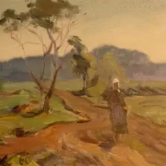 Raivo Korstnik, Suvehommik, 1960, õli, kartong