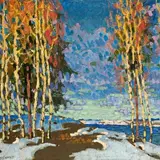 Konstantin Süvalo, Varakevad, 1920 - 1925, õli, papp