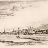 Ernő Koch, Tallinna vaade, 1936, kuivnõel
