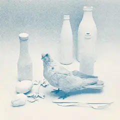 Jevgeni Klimov, Natüürmort tuviga, 1982, lametrükk