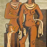 Arkadio Laigo, Naised, 1934, värviline linoollõige