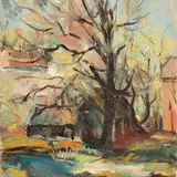 Gustav Raud, Talumotiiv, 1938, õli, lõuend