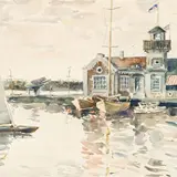 Karl Burman juunior, Pirita sadam