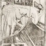 Eduard Wiiralt, Naine aknal (Bordell)