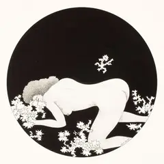 Tõnis Vint, Uni lilledes, 1976 - 1982, tušš, guašš