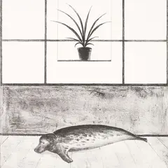 Andres Tolts, Hüljes, 1985, lito