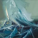 Jaan Elken, Tormi süda, 1991, õli, lõuend