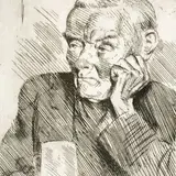 Märt Roosma, Õllejooja, 1943, ofort