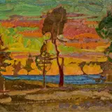 Nikolai Triik, Soome maastik, 1914, õli, lõuendil
