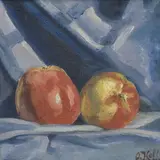 Oskar Kallis, Natüürmort, 1912, Õli, lõuend
