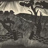 Paul Liivak, Rannal, 1933, Puulõige