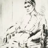Salome Trei, Istuv mees, 1939, Kuivnõel