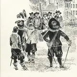 Richard Kaljo, Illustratsioon. A. Dumas´ "Kolm musketäri" V peatükk