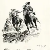 Richard Kaljo, Illustratsioon. A. Dumas´"Kolm musketäri" XXI peatükk