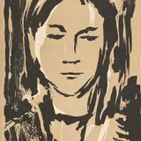 Märt Laarman, Tüdruk, 1959, linoollõige