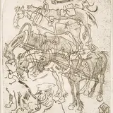 Eduard Wiiralt, Hobused