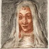 Eduard Wiiralt, Madonna, 1929, värviline linoolsügavtrükk