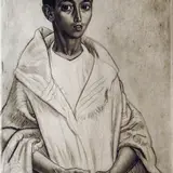 Eduard Wiiralt, Berberi poiss, 1938, kuivnõel