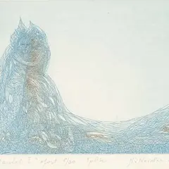 Naima Neidre, Kallastel I, 2004, Ofort