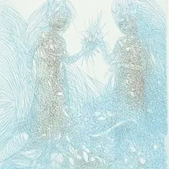 Naima Neidre, Õnnistus, 2000, Ofort