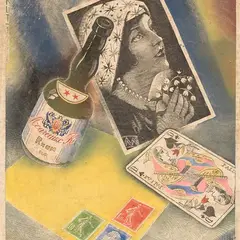 Eduard Wiiralt, Natüürmort, 1926, Värviline puugravüür
