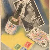 Natüürmort by Eduard Wiiralt, 1926, Värviline puugravüür, sold Oct 2006