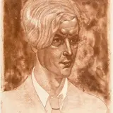 Eduard Wiiralt, L. Petrov-Grünbergi portree, 1929, Akvatinta