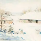 Karl Burman seenior, Talvine taluõu