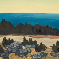 Sigrid Uiga, Saaremaa, 1969, Õli, papp