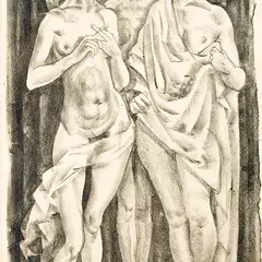 Eduard Wiiralt, Kolm graatsiat, 1925, Lito