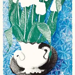 Silvia Leitu, Valged tulbid, 1950, Lito