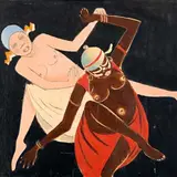 Felix Randel, Tants, 1926, Õli, vineer