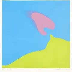 Ruth Tulving, Teos sarjast ”What is Man”, 1972, Serigraafia