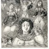 Eduard Wiiralt, Suplejad, 1927, Ofort