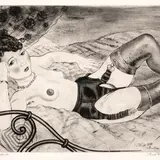 Eduard Wiiralt, Paule, 1928, Kuivnõel